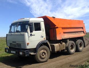 Купить Камаз: песка, щебня, дресва с доставкой по Челябинску | Pesok174.ru