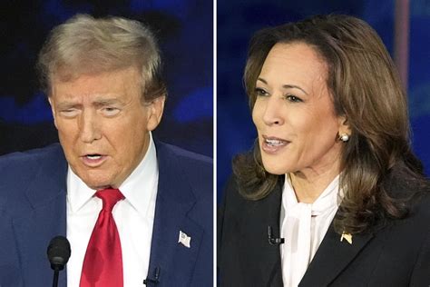 Liderança de Kamala sobre Trump cai um ponto e disputa fica mais