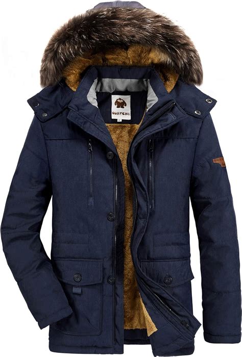 Haines Parkas Hombre Abrigo Invierno C Lido Chaqueta Parka Con Capucha