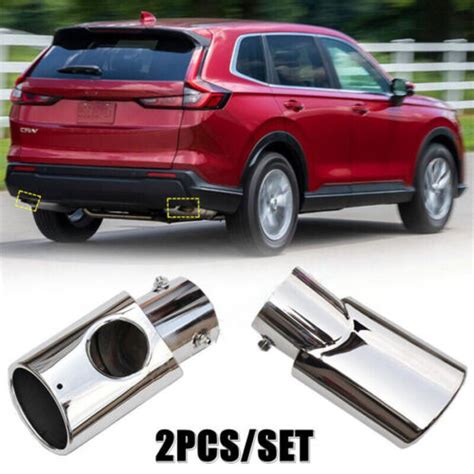 For Honda Cr V Crv 2023 2024 Exhaust Muffler Tail Pipe Tip Tailpipe