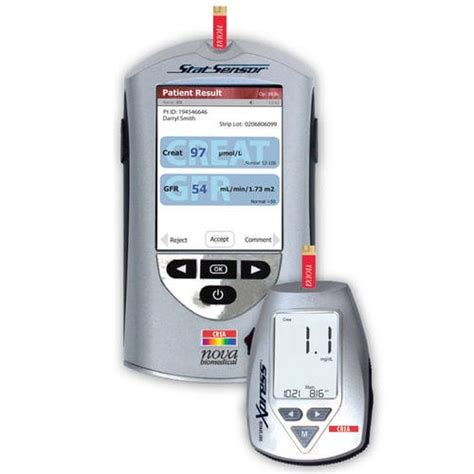 Real Time Poc Analyzer Statsensor Nova Biomedical For Kidney