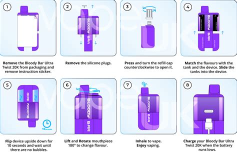 Bloody Mary Bloody Bar Ultra-Twist 20K Disposable Kit | Vape UK