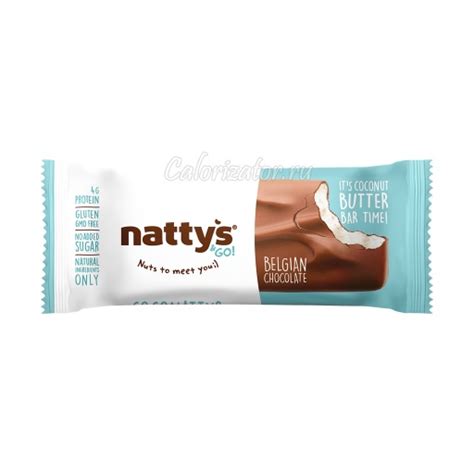 Батончик Nattys&Go! с кокосом - калорийность, полезные свойства, польза ...