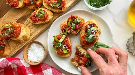 Roasted Balsamic Bruschetta Recipe