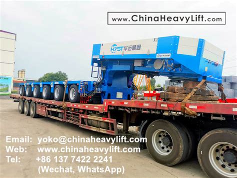 12 Axle Line Modular Trailer And 10 Axle Hydraulic Suspension Lowbed