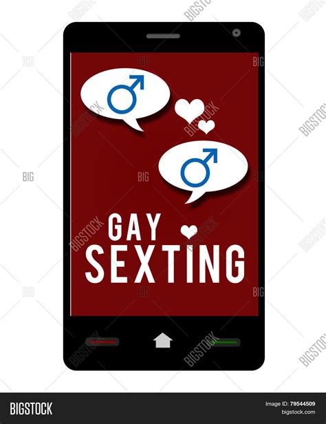 Gay Sexting Smartphone Image Photo Free Trial Bigstock