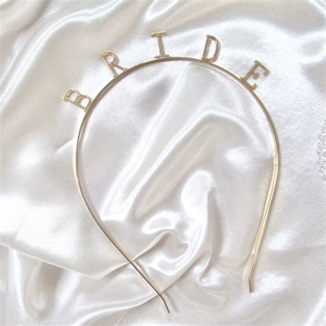 Gold Bridal Headband Etsy