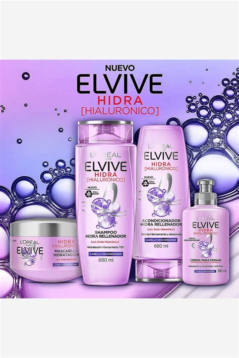 Shampoo Elvive Hidra Hialur Nico L Or Al Paris Ml Deprati Tienda