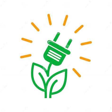 Green Clean Energy Logo Stock Vector Illustration Of Transparent