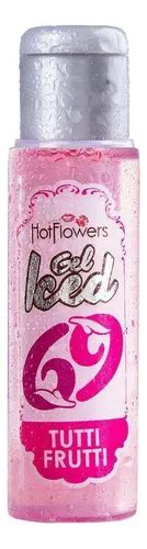 Lubrificante e gel íntimo Hot Flowers Gel 0 035L MercadoLivre