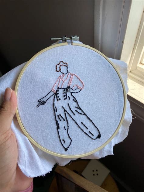 Harry Styles Embroidery Simple Embroidery Embroidery Embroidery