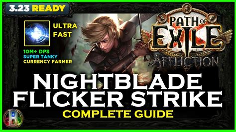 Poe Nightblade Flicker Strike Build Complete Guide Raider