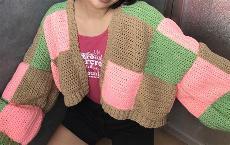 Patchwork Cardigan Knitting Pattern A Creative Journey In Color And