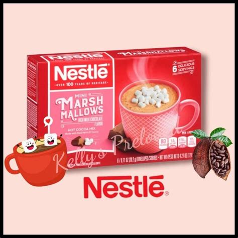 Jual Nestle Rich Milk Chocolate With Mini Marshmallow Hot Cocoa Mix Usa Shopee Indonesia