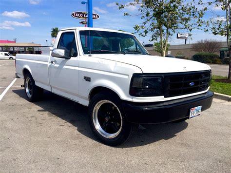 My 1995 Ford F 150 Xl Single Cab Truck On 20s Exactly 1 Month After I