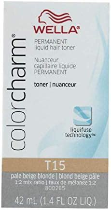 Wella Color Charm Liquid Toner T Pale Beige Blonde Ml Price In