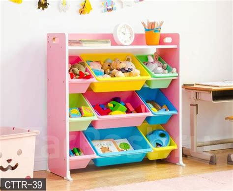 Пластиковый стеллаж для хранения игрушек в японском стиле - Мебель во ...