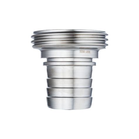 Штуцер для шланга 50 мм конический DIN 11851 нерж. 316 TL50CONSS TITAN LOCK