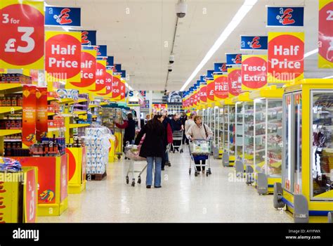 Supermarket Aisle Signs