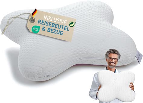 KoKoTex Comfort Nackenkissen Seitenschläfer Kopfkissen