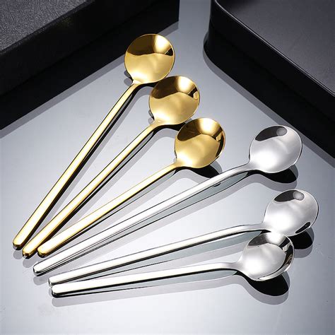 Jual Alat Makan Sujeo Korean Spoon Sendok Teh Stainless Steel Mewah Ala