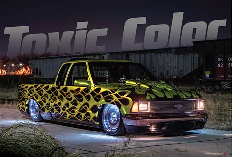 Toxic Color A Beautiful S10 Mini Truck Street Trucks