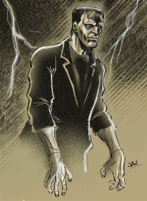 Boris Karloff As The Frankenstein Monster By Soulman Inc Deviantart