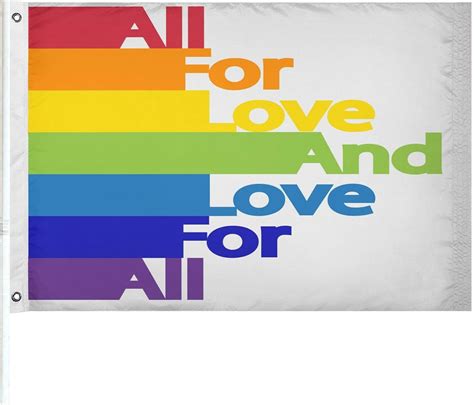 Gay Pride Flag Outdoor Rainbow Garden Flag For Outside Funny Flags With Brass Grommets