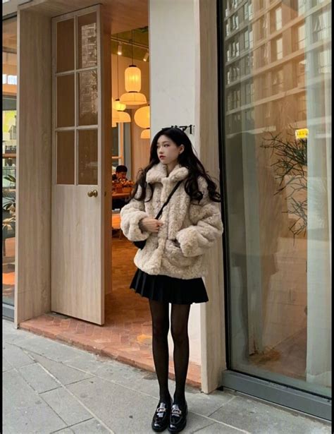 Pin By MintMint Tang On China Fashion Style Korean Winter Outfits