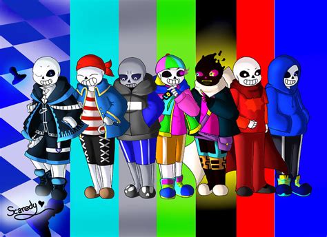Undertale Alternate Universe Sans 3 By Scaredyblue On Deviantart