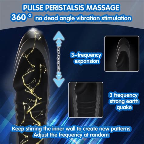 Vibrador Anal De Empuje Masajeador Telesc Pico De Pr Stata Con Control