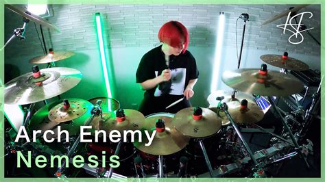 Arch Enemy Nemesis Drum Cover Retake Ver Youtube