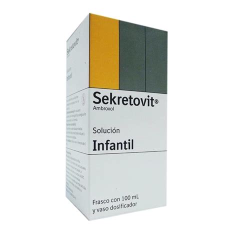 Sekretovit infantil solución 100 ml Walmart