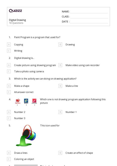50 Drawing Lines Worksheets For 3rd Class On Quizizz Free And Printable