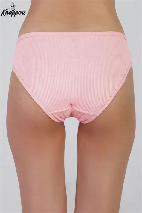 Plain Knoppers Bikini Cotton Pink Panty XXL Size For Women At 205 Piece In New Delhi