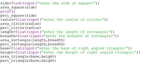 TECH GARCON To Calculate Perimeter Circumference And Area Of Shapes