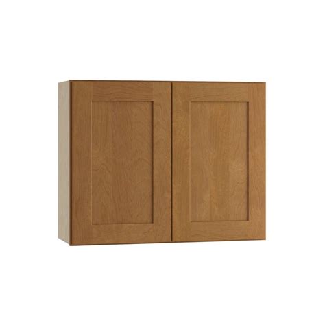 Home Decorators Collection Hargrove Assembled 30x24x12 in. Double Door Wall Kitchen Cabinet in ...