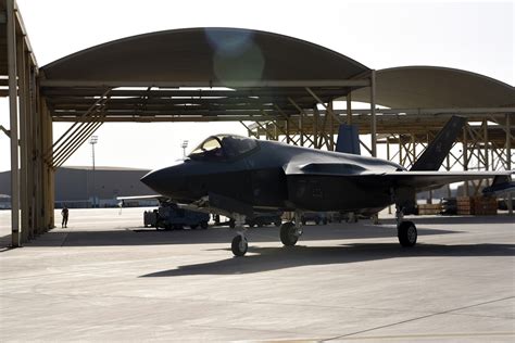 U S Air Force S F 35A Performs First Sortie During Middle East