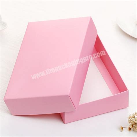 Cardboard Lingerie Packaging Box Logo Printed Luxury Paper Gift Boxes