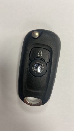 Genuine Vauxhall 2 Button Remote Flip Key Fob Corsa Astra Etc Tested