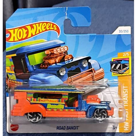 โมเดลรถ Hot Wheels Road Bandit HW Fast Transit SHORT CARD New ของใหมยงไมแกะแพค Shopee Thailand
