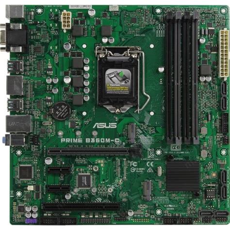 Материнская плата Socket LGA1151 ASUS PRIME B360M-C/CSM 4DDR4 MicroATX ...