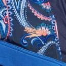 Women S Printed Banded Triangle Bikini Blue Navy Speedo