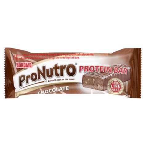 Pronutro Chocolate Flavoured Protein Bar 35g Cereal Bars And Breakfast Biscuits Biscuits