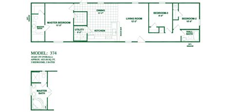 Best Double Wide 2005 Clayton Mobile Home Floor Plans Most Valued New