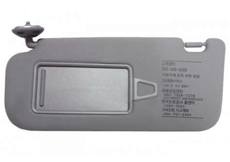 Buy OEM Left Driver S Inside Sun Visor Gray For Hyundai Elantra Avante