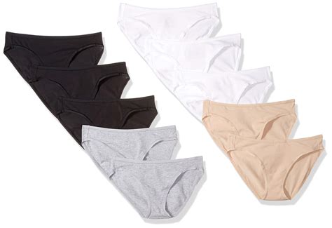 Amazon Essentials Cotton Stretch Bikini Panty Pack