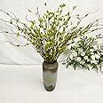 Amazon Dulrlly Pcs Artificial Pussy Willow Branches For Tall Vase In Fake Willow Stems