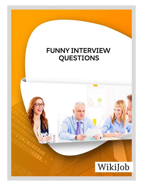 Funny Interview Questions Free Article