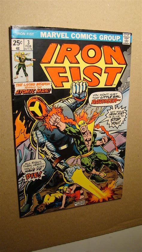 Iron Fist Nice Copy Vs Ravager St Appearance John Byrne Art